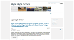 Desktop Screenshot of legaleaglereview.com